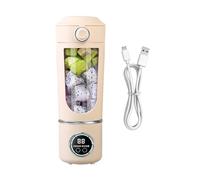 Vaso de Licuadora Eléctrico Batidora de Mano de 700ml para Fruta y Mezclas