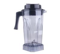 Vaso de licuadora, vaso mezclador reemplazable licuadoras compatible con Belston 205J, 206J, 207J, 209J, 306Z y 308Z, vaso con cuchillas, accesorios y piezas for licuadoras, tapa de vaso