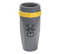Vaso de paja a prueba de fugas - Vaso portátil Twist de 300 ml | Twist Top Water Cup con paja, recipiente reutilizable para bebidas de viaje para la oficina escolar - Estudiantes niñas mujeres y todos