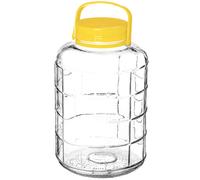 Vaso de pepino KADAX con tapa, tarro de conserva, tarro de reserva para pepin...