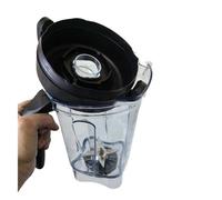 Vaso de perfil bajo de 64 onzas for licuadora, compatible con Vitamix Super 5000 Total Nutrition Center 6500, 5200, 4500, VM0103, A2300 y E310 (repuesto).