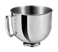 Vaso De Piezas For Licuadora, Compatible Con KitchenAid, For Mezcladores Artisan&Classic, Serie 4.5-5QT Con Cabezal Inclinable K45 KSM75 KSM150 KSM160 Vaso For Recipiente For Mezclar(Silver)