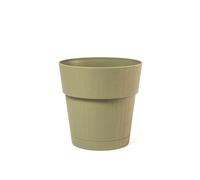 Vaso De Plástico Ethica Con Reserva De Agua, 25Cm, Verde Oliva