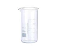 Vaso de precipitados de laboratorio, Paquete De 1 Vaso Medidor Vidrio Con Escala 50-1000 Ml for Equipos Laboratorio(250)