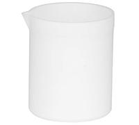 Vaso de precipitados resistente a ácidos y bases de PTFE, vaso medidor de laboratorio con interior altamente lubricado y antiadherente, resistente al calor y a la corrosión para (100 ml)