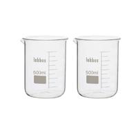 Vaso de precipitados vidrio borosilicato LBG 3.3 (500ml, 2)