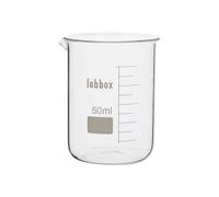Vaso de precipitados vidrio borosilicato LBG 3.3 (50ml, 1)
