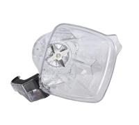 Vaso de repuesto de 2,5 L con tapa y cuchilla, compatible con la batidora Buffalo CR836/DR825.