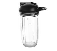 Vaso de repuesto de 24 onzas con tapa for llevar, compatible con NutriBullet, Blender Combo Pro 1000 y Select 2.0