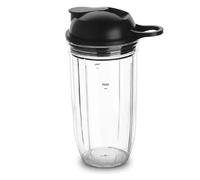Vaso de repuesto de 24 oz con tapa for llevar, compatible con NutriBullet Blender Combo y NutriBullet Pro 1000.