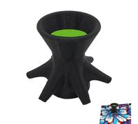 Vaso de riego acrílico reutilizable de 7 patas pintura pintura GUPS CUPS embudo, vasos de arte fluido | Vierta vasos de pintura con patas embudo, jarra equilibrada para plantas de interior