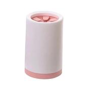 Vaso de Silicona Suave for Lavar los pies de Las Mascotas, balde for Limpiar los pies de los Gatos, Vasos limpiadores de Patas de Perro, Limpiador Manual de Lavado rápido de pies(Pink)