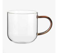 Vaso De Té ASA Coppa Con Asa Marrón Borosilicato 0,4 L