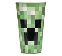 Vaso de Vidrio Minecraft Creeper - Vaso Oficial para Bebidas Frías 400ml