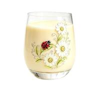 Vaso De Vidrio Taza De Café Reutilizable Trescientos Veinte Mililitros Con