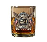 Vaso de whisky 1776-2026 - 1776-2006 Patriotic Old Fashioned Drinkware | Vaso de whisky del Día de la Independencia | para hombres, papá, abuelo, marido, hijo, adultos, amantes y familias