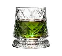 Vaso De Whisky Giratorio - Taza Antigua Giratoria De 360 grados | Copa De Degustación De Bourbon De Con Posavasos | Para Hombres, Papá, Marido, Hijo, Familia, Amigos, Copa De Vino De Descomp