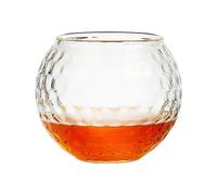Vaso de whisky | licor con diseño de pelota de golf | Fashioned Whiskey Glasses For Bar Party Celebration Gathering Iced Coffee Vodka Beer Wine Water Cocktail Rum