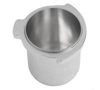 Vaso dosificador de acero inoxidable de 54 mm para cafetera espresso Breville 8, robusto embudo de café en polvo para pesar y rellenar, apto para lavavajillas, accesorios para Barista Home Brewing