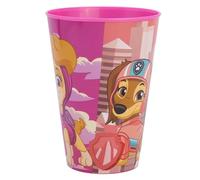 Stor Vaso Infantil de plástico Reutilizable de 430 ml de La Patrulla Canina Girl
