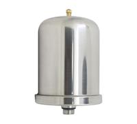 Vaso expansion bomba de agua autocebante Depósito de Presión con Membrana Bomba de Presión Doméstica Tanque de para Bomba de Agua Tanque de Expansión Bomba Presurizadora (2L 20mm acero inoxidable)
