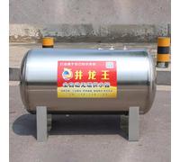 Vaso Expansion Tanque de Presión del Sistema de Agua de Acero Inoxidable 100/160/200/250/300/500/700l, Tanque de Pozo de Agua de Refuerzo De Galones con Base, Vejiga de Almacenamiento de Agua(55x75cm