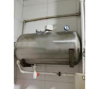 Vaso Expansion Tanque de Presión Horizontal para Bomba de Pozo, Depósito con Membrana de Agua 20 40 50 60 80 Gal con Kit de Montaje, para Sistema de Agua Doméstico(135x65cm/300L/79.3gal)