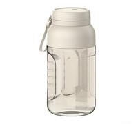 Vaso exprimidor convenientemente portátil de 1200 ml con un programa de seguridad integrado para un funcionamiento seguro (blanco)