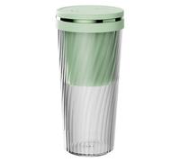 Vaso exprimidor de 350 ml de capacidad, licuadoras inalámbricas para oficina, gimnasio, carga USB, taza mezcladora para bebidas, licuadora portátil de grado alimenticio