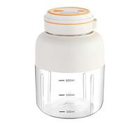 Vaso exprimidor inalámbrico - Máquina de 1300 ml compacta ligera sin hilos recargable - Botella batidora portátil | Para viajes, excursiones, camping, gimnasio, interior y exterior, cocina, casa