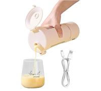 Vaso extractor de eléctrico - Batidora de frutas de 700 ml recargable por USB, vaso extractor de eléctrico para verduras, para hotel, escuela, viajes, viajes de negocios, cocina