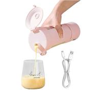 Vaso extractor de jugo eléctrico | 700 ml Batidora de frutas compacta inalámbrica - Vaso mezclador personal eléctrico - para mujeres, hombres, cocina, gimnasio, viajes, escuela,
