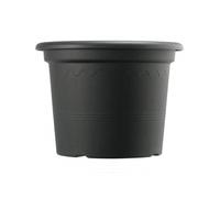 Vaso Geo De 25 Cm 1975 Antracita Gris Euro 3 Plast