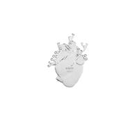 SELETTI - Love In Bloom Glass Heart Jarrón