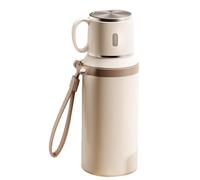 Vaso isotérmico | Botella de agua isotérmica de viaje | Taza de viaje de acero inoxidable de gran capacidad para ciclismo y camping