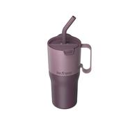 Vaso Klean Kanteen Vaso aislante con tapa Flip y Pajita, 769ml/26oz (Orquídea Polvorienta)