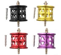 Vaso ligero para carretes de cebo para abu B4P4B5P5 para STX - para bobina de pesca robusta para modificación de hilo PE 0,6 - 1,2 mm accesorios de rueda de gota de agua