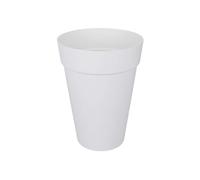 Vaso Loft Urban Redondo Alto 28 Blanco Elho