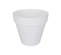 Vaso Loft Urban Redondo Ruedas 40 Blanco Elho