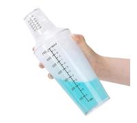 Vaso Medidor De Líquidos 700 ml,Recipiente Mezclador 700 ml - Taza Medidora Para Tinte Capilar | Para Dilución, Lavado De Coches, Limpieza Del Hogar, Cocina, Tinte De Cabello, Pintura, Cócteles, Beber
