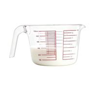 Vaso Medidor de Líquidos de Vidrio | Escalas Métrica E Imperial En Recipiente Medidor,Tazón Multiusos,Para Repostería Postres Bebidas Cocina Hogar Restaurantes Y Comedores