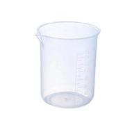 Vaso medidor de plástico transparente for laboratorio, jarra graduada for líquidos, recipiente for medir líquidos en la cocina, repostería o cocina.(2)