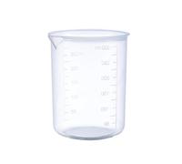 Vaso medidor de plástico transparente for laboratorio, jarra graduada for líquidos, recipiente for medir líquidos en la cocina, repostería o cocina.(3)