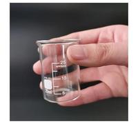 Vaso medidor de vidrio volumétrico for experimentos (5 ml, 10, 25 y 50 ml) Equipamiento de laboratorio