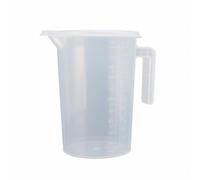 Vaso Medidor Vaso Medidor Taza Medidora Jarra Medidora Recipiente Medidor con Antiderrames y Doble PP Resistente con Marcas Laterales Adecuado para, 2000ml, Style to 5