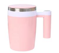 Vaso mezclador automático: mango ergonómico, tapa resistente a derrames, funcionamiento silencioso del motor, diseño compacto que permite una mezcla cómoda | Para leche, café, té, chocolate, bebidas,