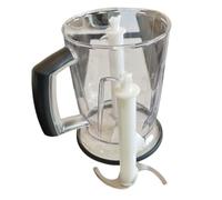 Vaso Mezclador,Compatible Con Braun, MQ7045, MQ9087, MQ7025, MQ7035, MQ9005, MQ9027, MQ9037, MQ9045, MQ9087X, MQ9097, Vaso De Licuadora + 2 Cuchillas