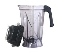 Vaso mezclador compatible con Oumais 518B 998B 988B 8081, vaso mezclador reemplazable, máquina de cocina de pared rota, capacidad de vaso 2,5 L, accesorio, procesador de alimentos
