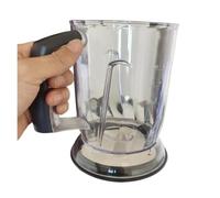 Vaso Mezclador De 1250 Ml, Compatible Con Braun, Mq545 Mq745 Mq5045 Mq7045 Mq9045X Mq525 Mq5025 Mq5060 Mq335 Mq745 Mq525 Mq5025 Mq5060 Mq335