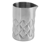 Vaso Mezclador De Cóctel, Diseño De Rejilla De Acero Inoxidable 304, Vaso Agitador De Cóctel con Barra De Escala Exterior, Jarra Mezcladora, Vaso Mezclador De Barra Antiguo para